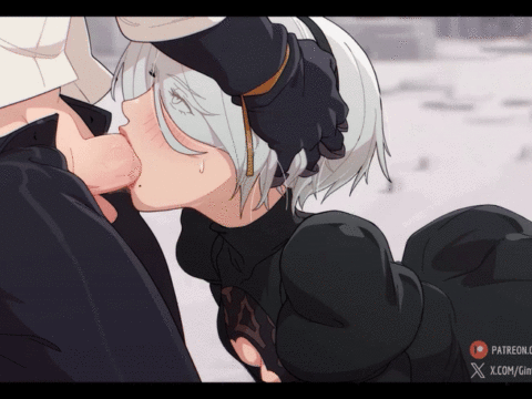 2B’S SEX LESSON Nami X Luffy