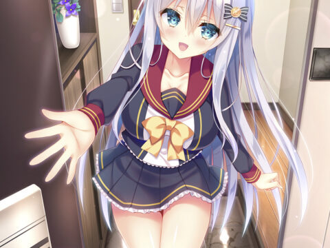 甘やかせカノジョのいる生活 -一途な銀髪美少女は好きですか？