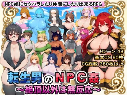 転生男のNPC姦 〜絶頂以外は無反応〜