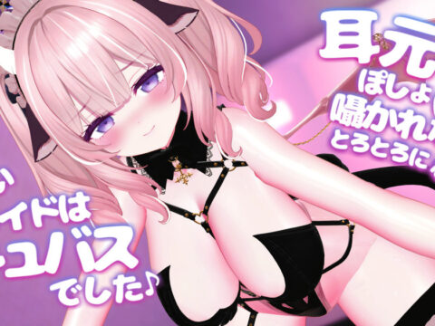 【R18動画】耳元でぽしょぽしょ囁かれながらとろとろになっちゃお？～あざといメイドはサキュバスでした～